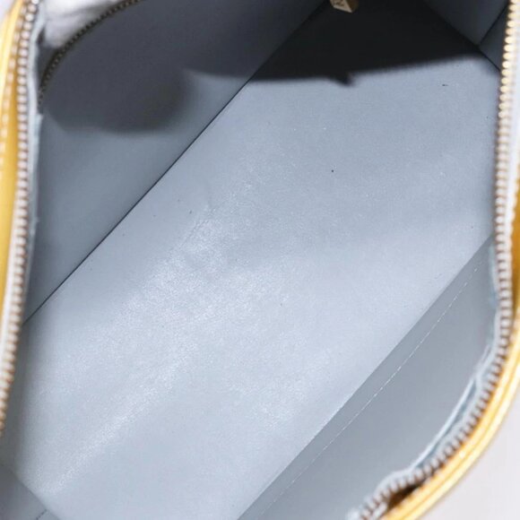 LOUIS VUITTON Monogram Vernis Houston Hand Bag Gris M91053 LV Auth ti3378 - Picture 4 of 15